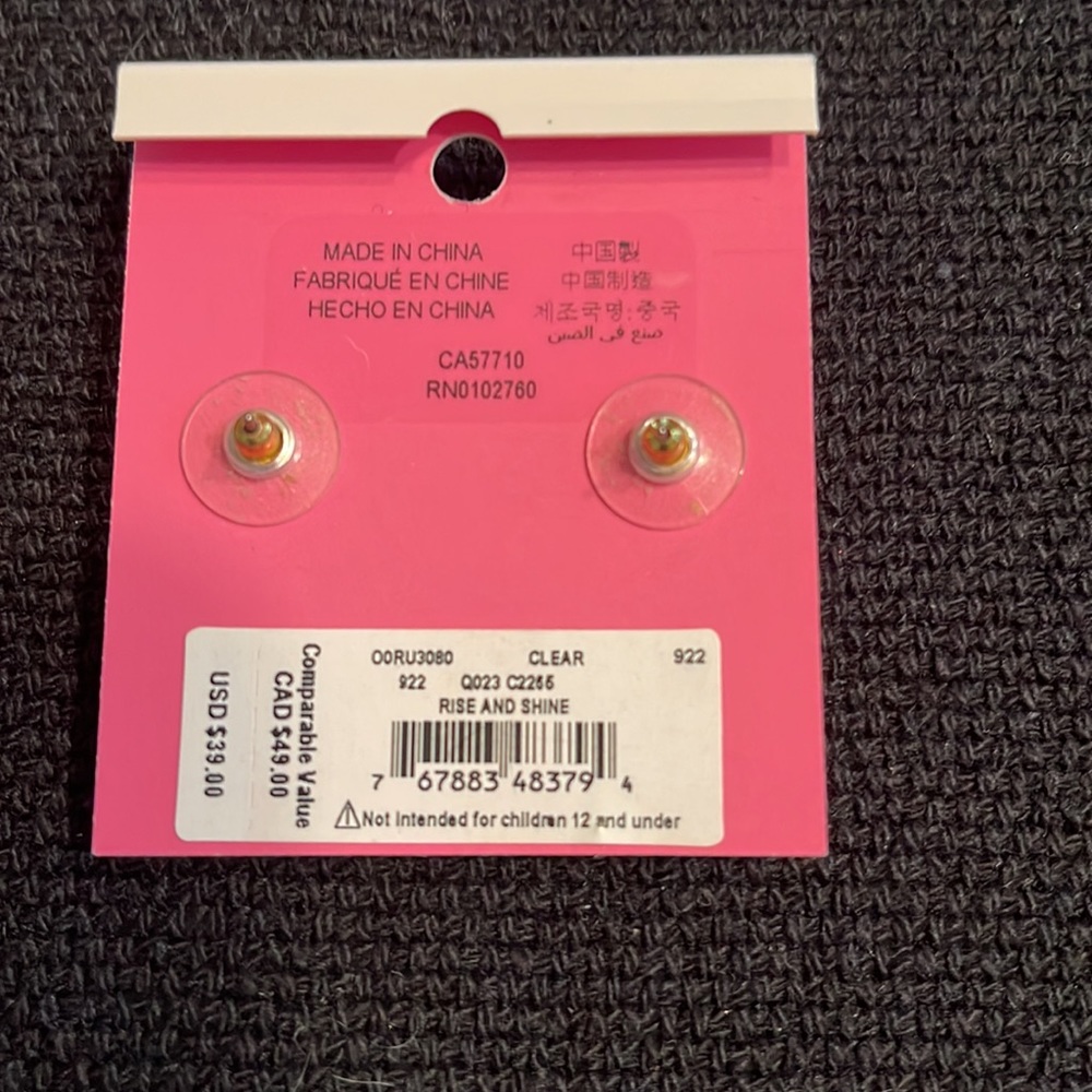 Kate Spade ♠️ Earrings - Picture 3 of 3